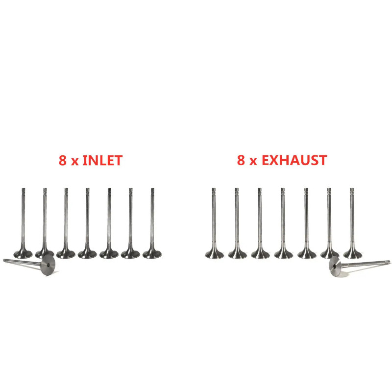 AP03 11127797711 11347797712 8x Exhaust + 8x Inlet Valves for BMW Mini 2.0 N47 B37 B47 N57 114d 214