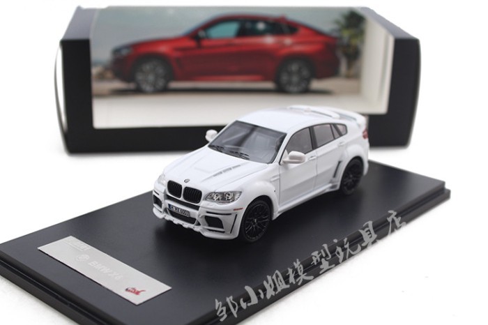 สต็อกพร้อมใหม่เอี่ยม 1: 43 Premiumx XB * MW X6 BMW * Carriage White Carriage Car Model Out of Print 