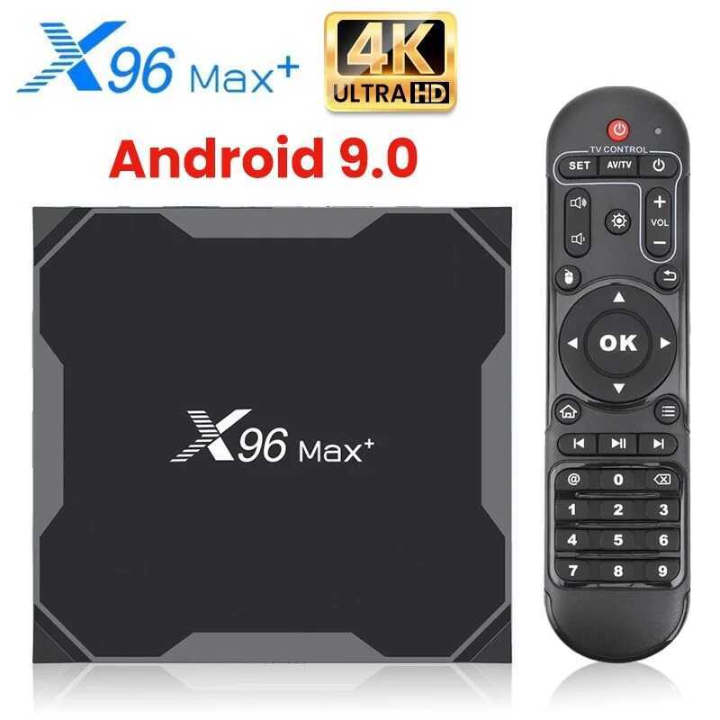 X96Max Plus Set Top BoX s905x3 Dual WiFi TV BoX Bluetooth 8K HD BoX