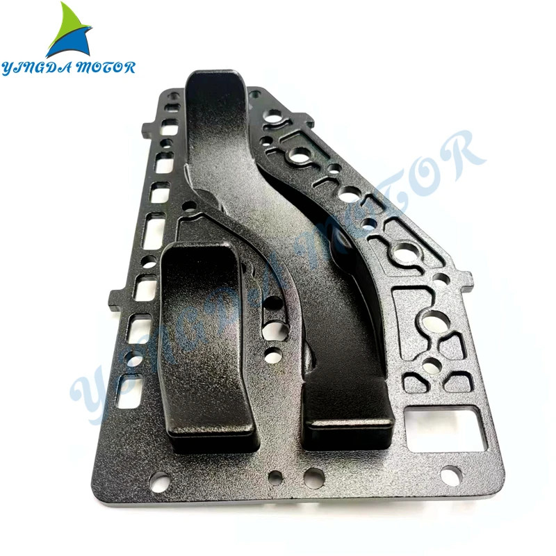 6F5-41111-01  Inner Cover, Exhaust, for Yamaha Outboard Motor  2 Stroke 40HP（Old model），6F5-41111