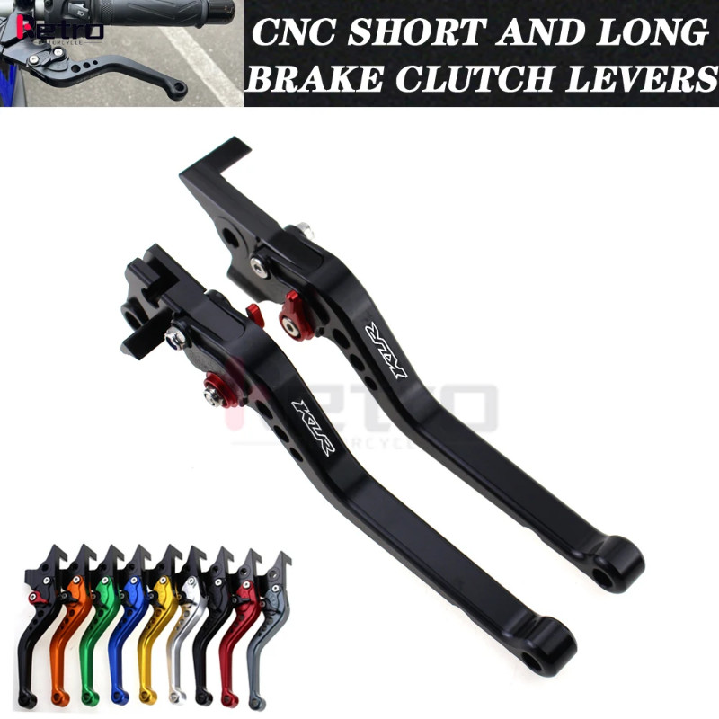 For KAWASAKI KLR250 KLR 250 1991-2008 Motorcycle Adjustable Handles Lever Long /Short Brake Clutch