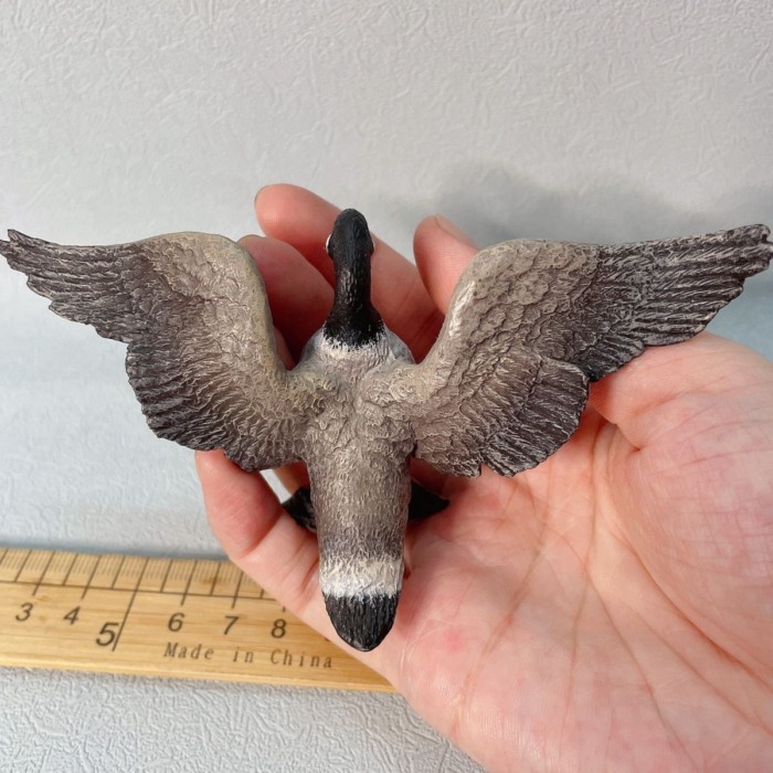 พี ปาโป จําลองสัตว์รุ่นเด็กความรู้ความเข้าใจของเล่นนก 50277 แคนาดา ห่านสีดํา 2021 ห่านสไตล์ใหม่