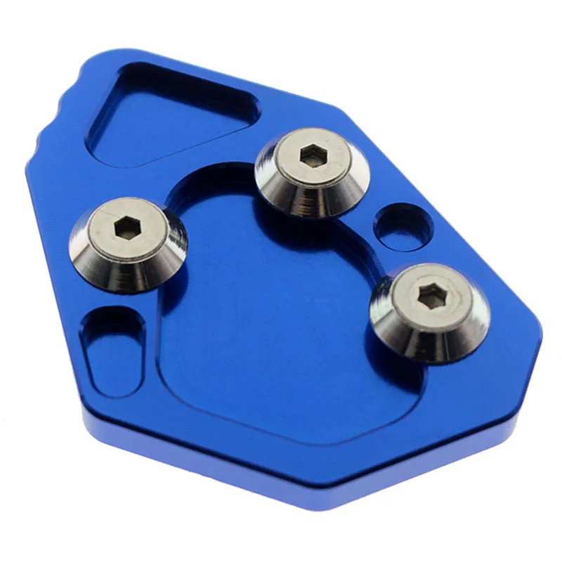 For BMW K1200S K1200R K1300S K1300R K 1200 1300 R S CNC Motorcycle Side Stand Pad Plate Kickstand E