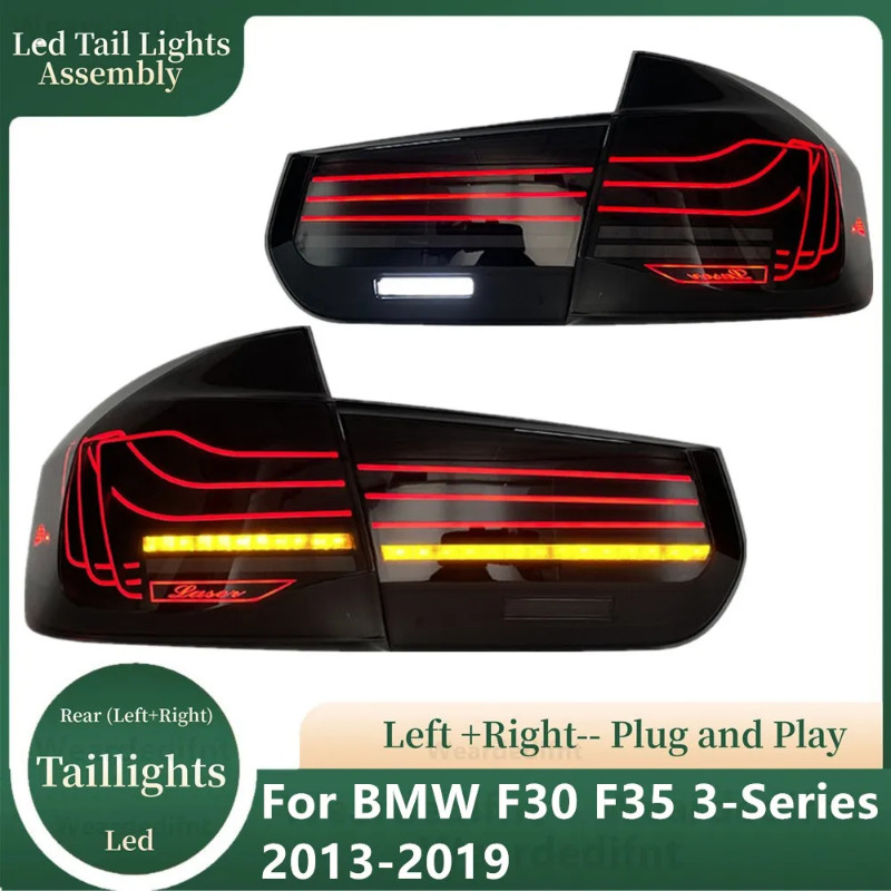 Car Led Rear Lights For BMW F30 F35 Tail Lights F80 M3 Modified M4 CSL Styling Led Taillights Assem