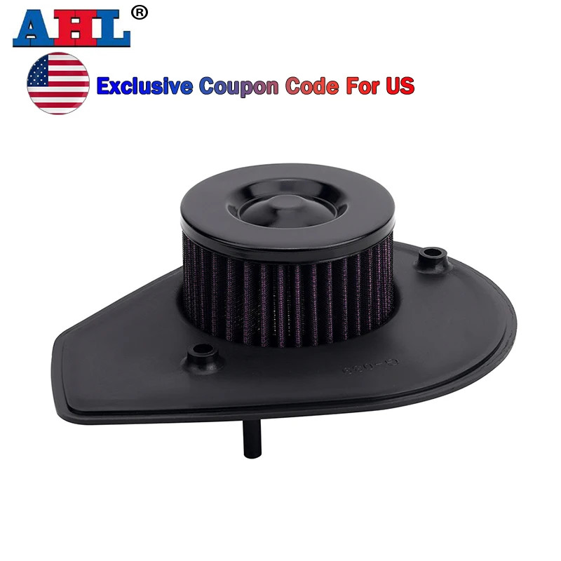 AHL Motorcycle Intake Cleaner Air Filter For Harley Street XG 500 750 XG500 XG750 2015-2020