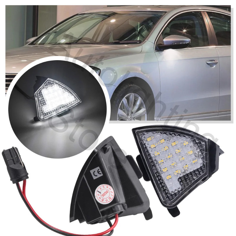 LED Pathway Lights Puddle Light Rear view Side Mirror light for VW Golf 5 Variant Passat B6 CC Jett