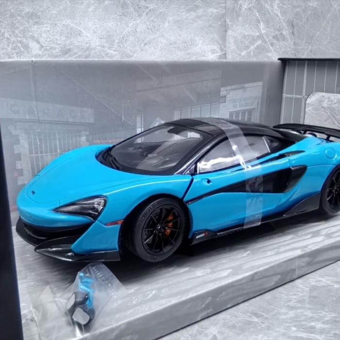 SOLIDO 1/18 MCLAREN 600LT F1 2018 MCLAREN รถรุ่นแบบคงที่
โลหะผสม