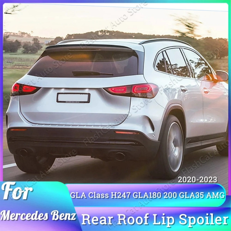 For H247 2020-2023 Car Rear Tail Trunk Spoiler For MercedesBenz GLA Class GLA180 GLA200 GLA35 AMG S