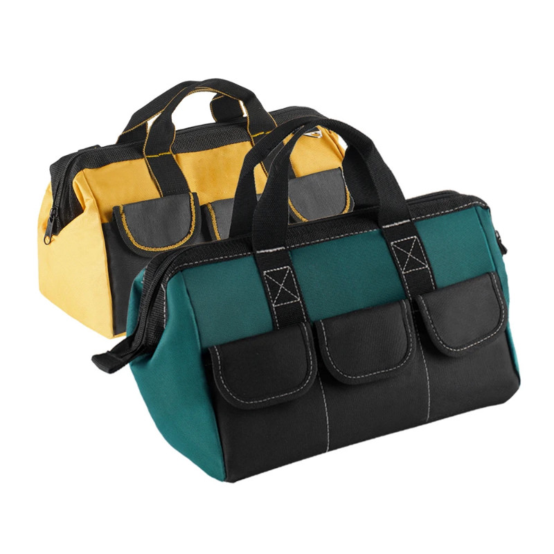 13/17 Inch Electrician Tool Bag Waterproof Wear-resistant Portable Woodworking Maintenance Tool Mul