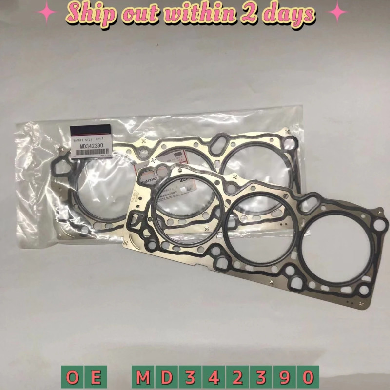 Engine Cylinder Head Gasket For Mitsubishi Montero 3.5L SOHC 6G74 MD342390