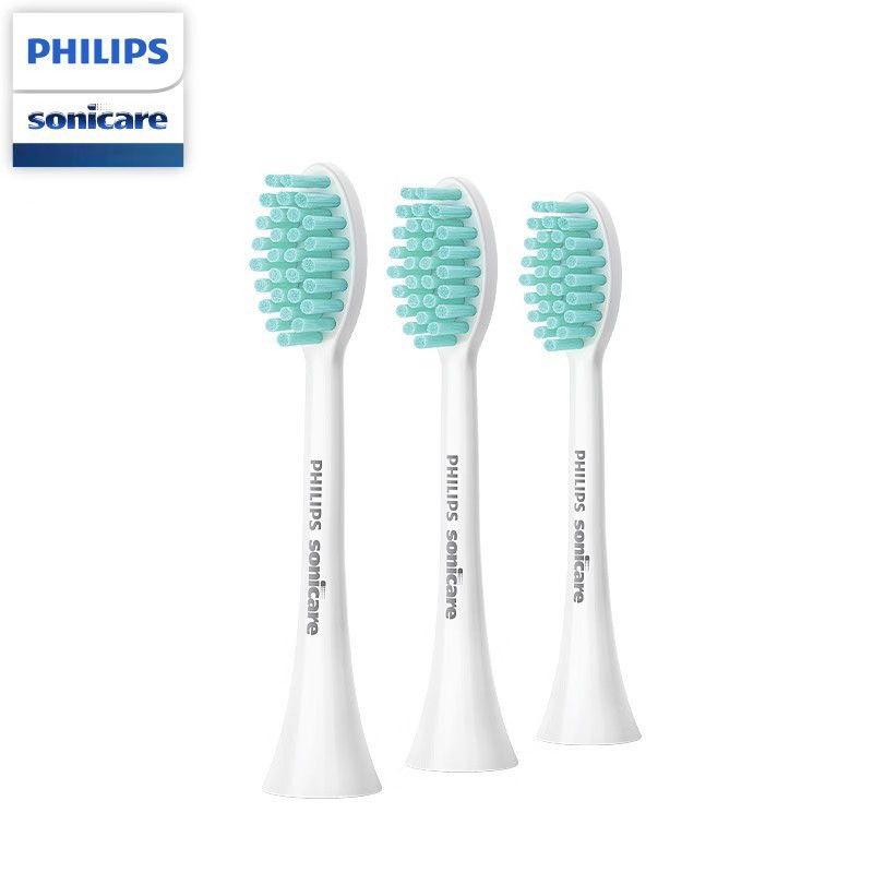 Philips Sonicare HX2023 หัวแปรงเปลี่ยน Gentle Clean Type 3 ชิ้นแปรงรีฟิลสําหรับ Philips Sonicare 2000 Series