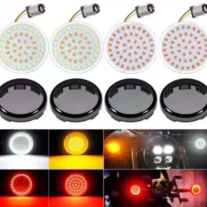 1157-48ไฟเหมาะสําหรับรถจักรยานยนต์ฮาร์เลย์นําสัญญาณไฟฮาร์เลย์ไฟเลี้ยวฮาร์เลย์ไฟท้ายไฟเบรก