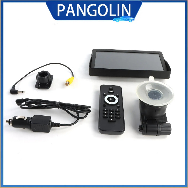 PANGOLIN B600W Portable Wireless Carplay Car Radio 7 Inch HD IPS Screen FM Transmitter Bluetooth 5.