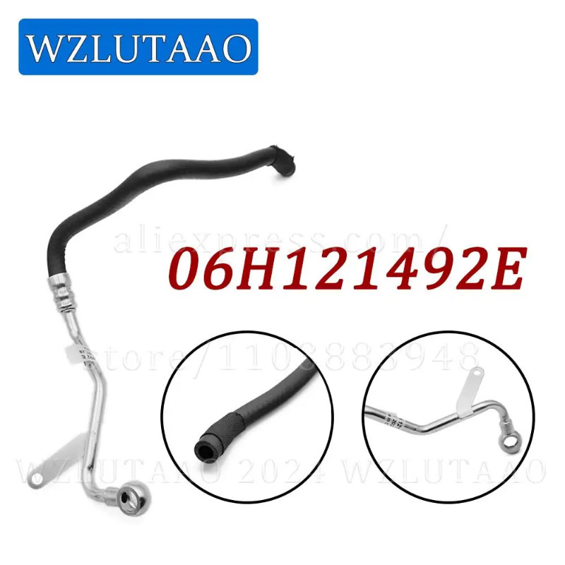 Turbocharger Coolant Oil Pipe 06H121492E 06H121492D For Audi A4 B8 08-15,A5 08-17,A6 C7 11-18,A8L D