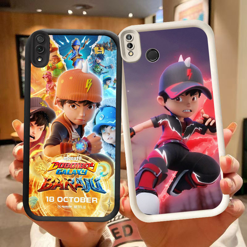 DK-88 Justice Booiboys ปลอกซิลิโคนสีดําและสีขาวสําหรับ VIVO Y81S Y66 Y91 Y95 Y91i V9 Y81 Y93 Y91C