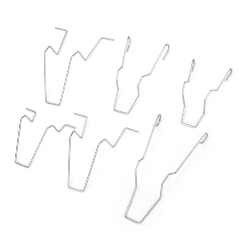 6Pcs For H1 H3 H4 H7 Metal Headlight Bulb Spring Clips Car Headlamp Light Bulb Retainer Spring Clip