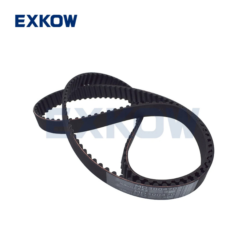 Valve Timing Belt 163 Teeth for Mitsubishi Pajero Montero II 1990-2004 V44W L200 III L200 K74T 4D56
