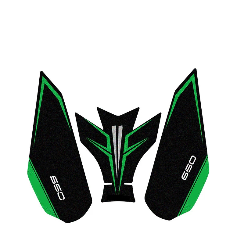FOR KAWASAKI Z650 Motorcycle Tank Pad Protector Leather Frosting Sticker Decals Accessories