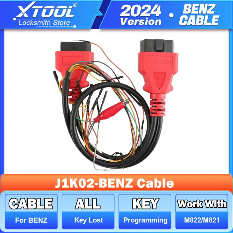 XTOOL J1K02 Cable For BENZ For Connecting EIS/EZS Modules To M821/M822 Adapters For Mercedes-Benz A