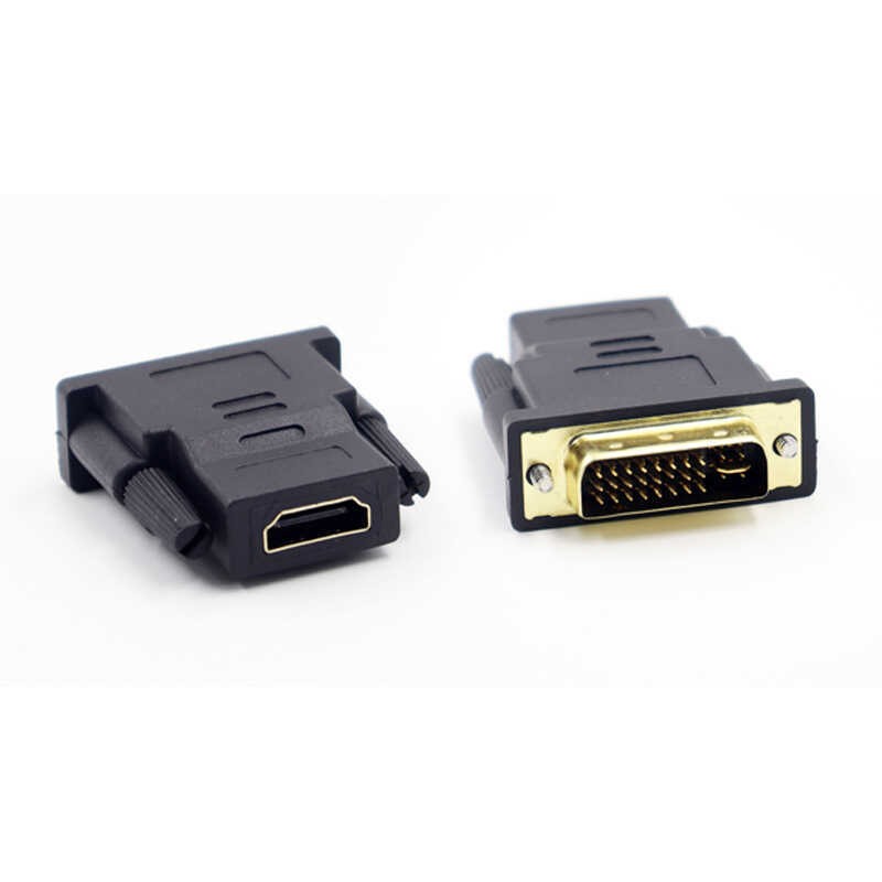 อะแดปเตอร์ Dvi เป็น hdmi DVI Male to HDMI Female HD HDMI/DVI Male 24+1 Adapter