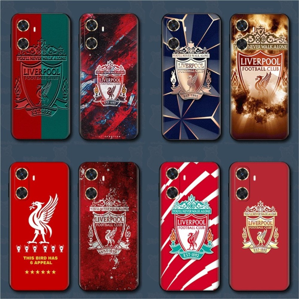 D6 Liverpool Club สําหรับ Huawei Y9A Y5 Y6s Y6 Pro Y7 Y9 Prime ความเข้ากันได้ TPU Spot พลาสติกสีดําก