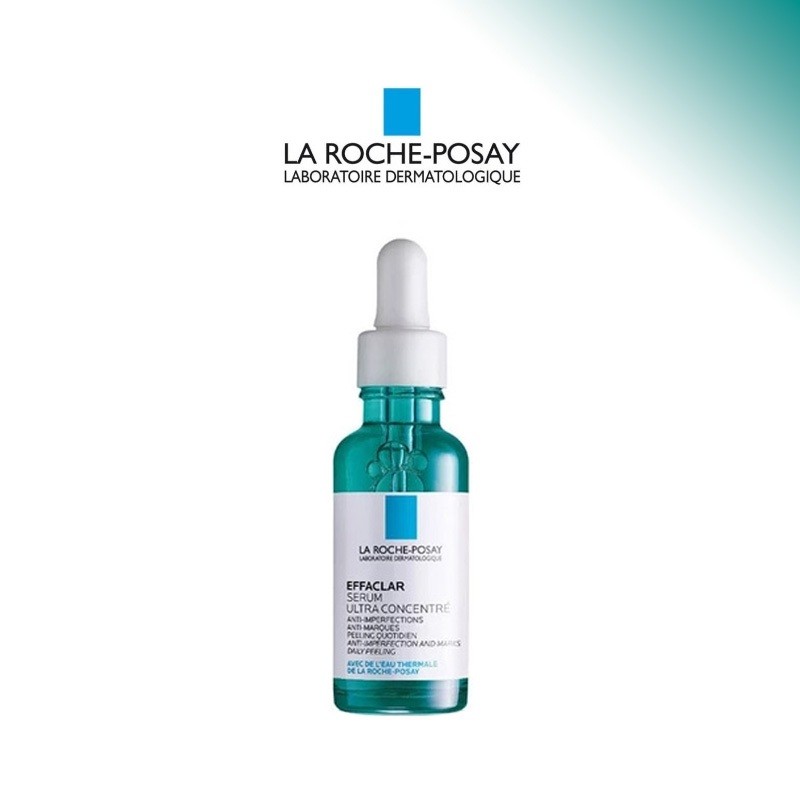 ฟิกเกอร์ La Roche Posay Effaclar Serum 30ml #LaRochePosay เซรั่มบำรุงผิว เหมาะกับผิวเป็นสิวและผิวบอ