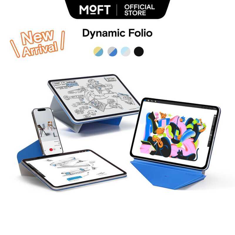 MOFT Dynamic Folio - เคสสําหรับ Air M2/M3 13 & mini 7 2025 iPad Pro 11 M4/M5