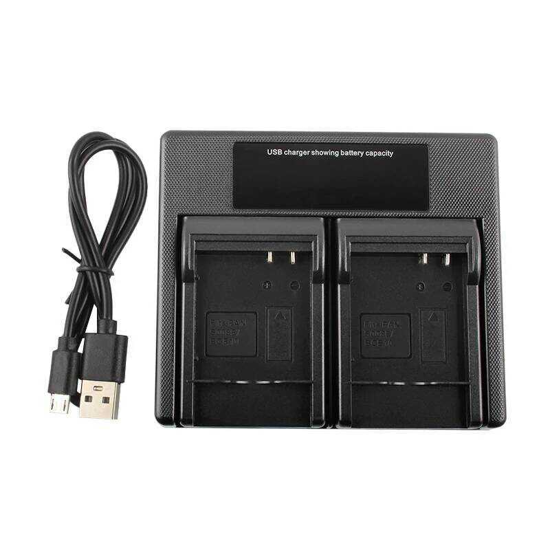 ▥ De-A40a พานาโซนิคสองที่ชาร์จแบตเตอรี่ Cga-S008 Dmw-Bce10 De-A39b Dmc-Fs5 LUMIX Fs20 Fx30 Fx33