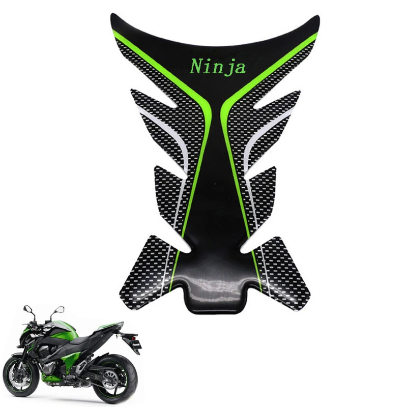 z650 sticker Motorcycle Stickers Gas Tank Pad Protector Fish Bone For Kawasaki Ninja Z900 Z1000 Z80