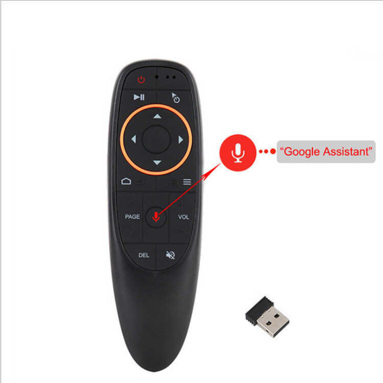 G G10S Voice Flying mouse G10 vioce air mouse 2.4G รีโมทคอนโทรลเสียงอัจฉริยะไร้สาย