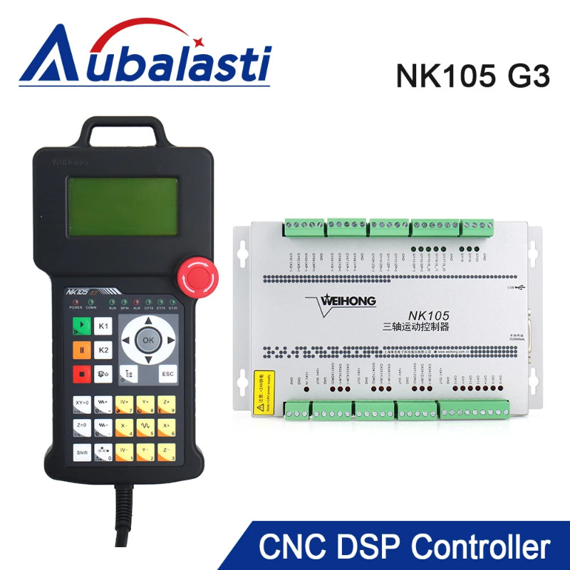 WeiHong NcStudio NK105G3 CNC DSP Motion Control System CNC Router 3 Axis Motion Card NK105 G3 Remot