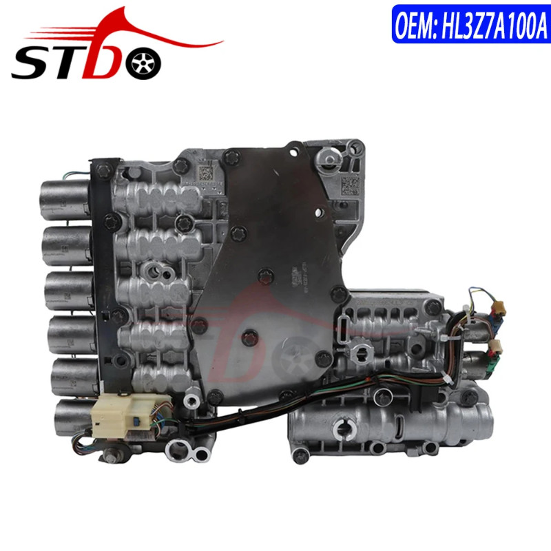 10R80 HL3Z7A100A Transmission Valve Body Control Assembly With Solenoids For 2017 Ford F-150 3.5L E