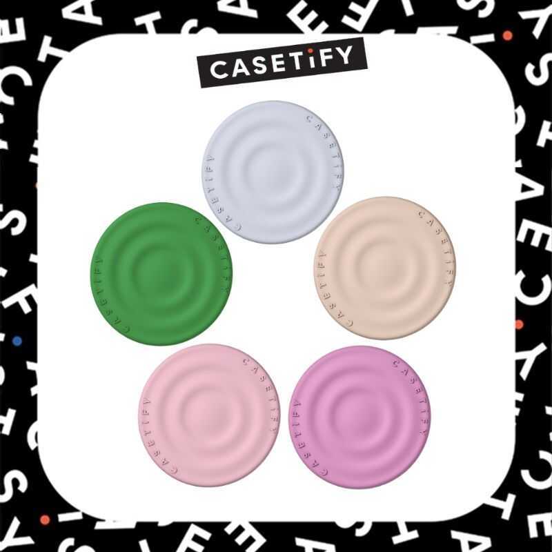 CASETiFY Snappy Ripple Grip Holder สําหรับ Stand Wallet Magsafe PopGrip Phone Stands d Case