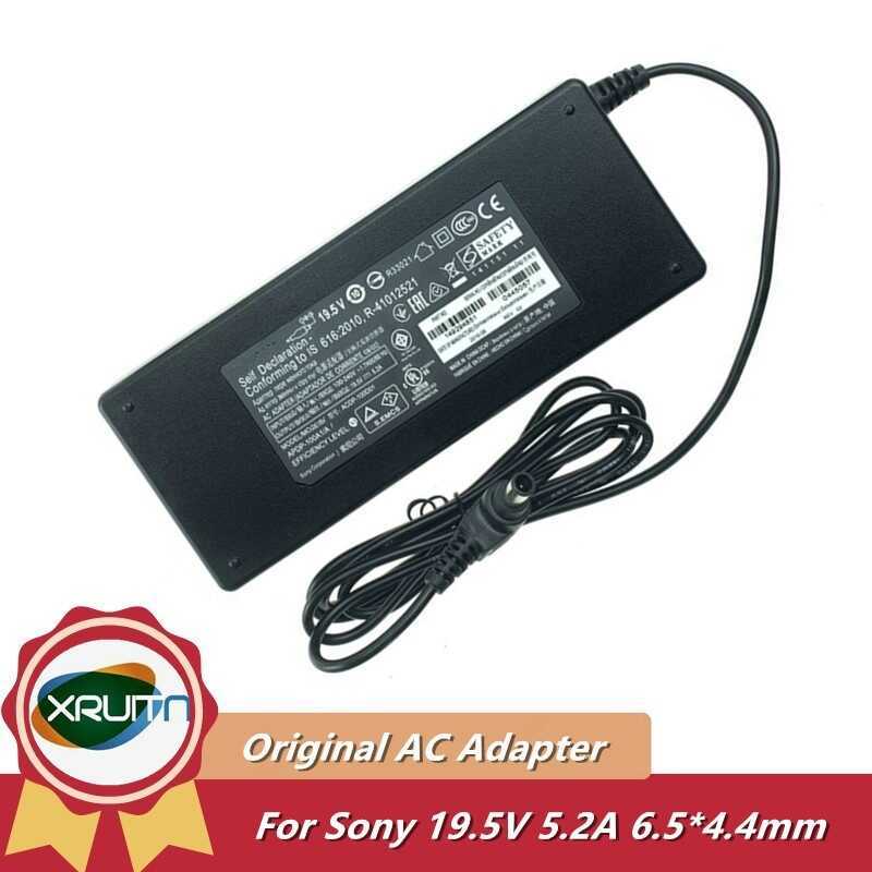 Original 19.5V 5.2A AC DC Adapter Charger สําหรับ Sony LED TV KDL-50W805B 43W800C BRAVIA ACDP-100D01