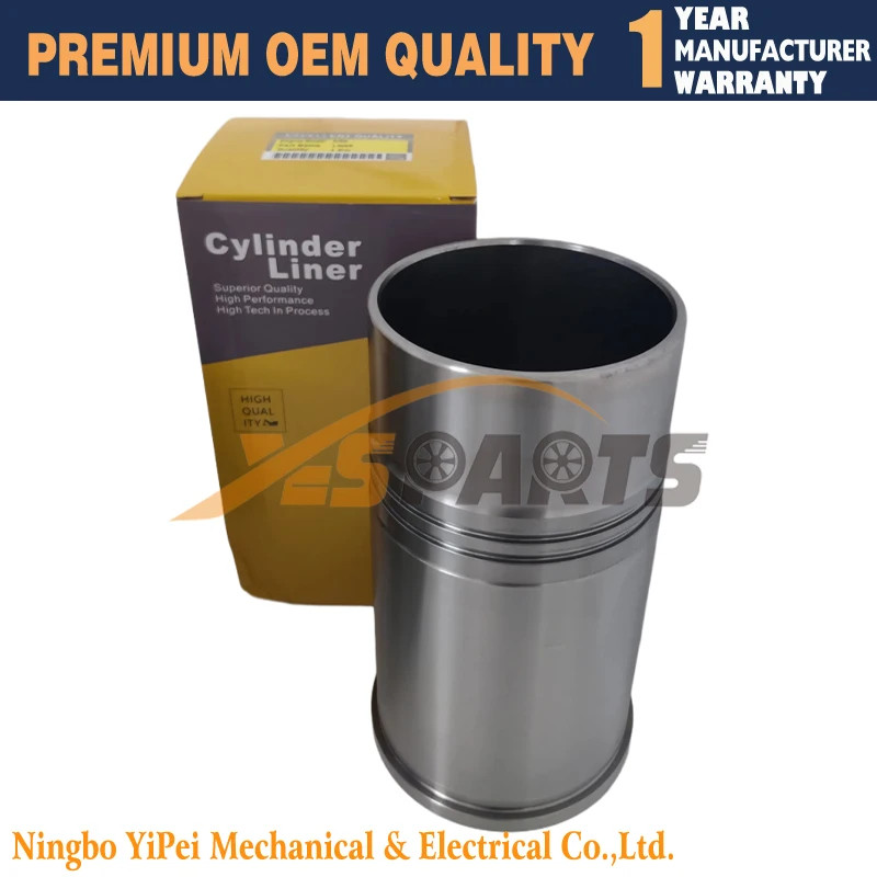 D5D D5E Cylinder liner for Volvo D5D Engine loader L40B L45B BL60 BL61 BL61PLUS BL70 BL70 BL71PLUS