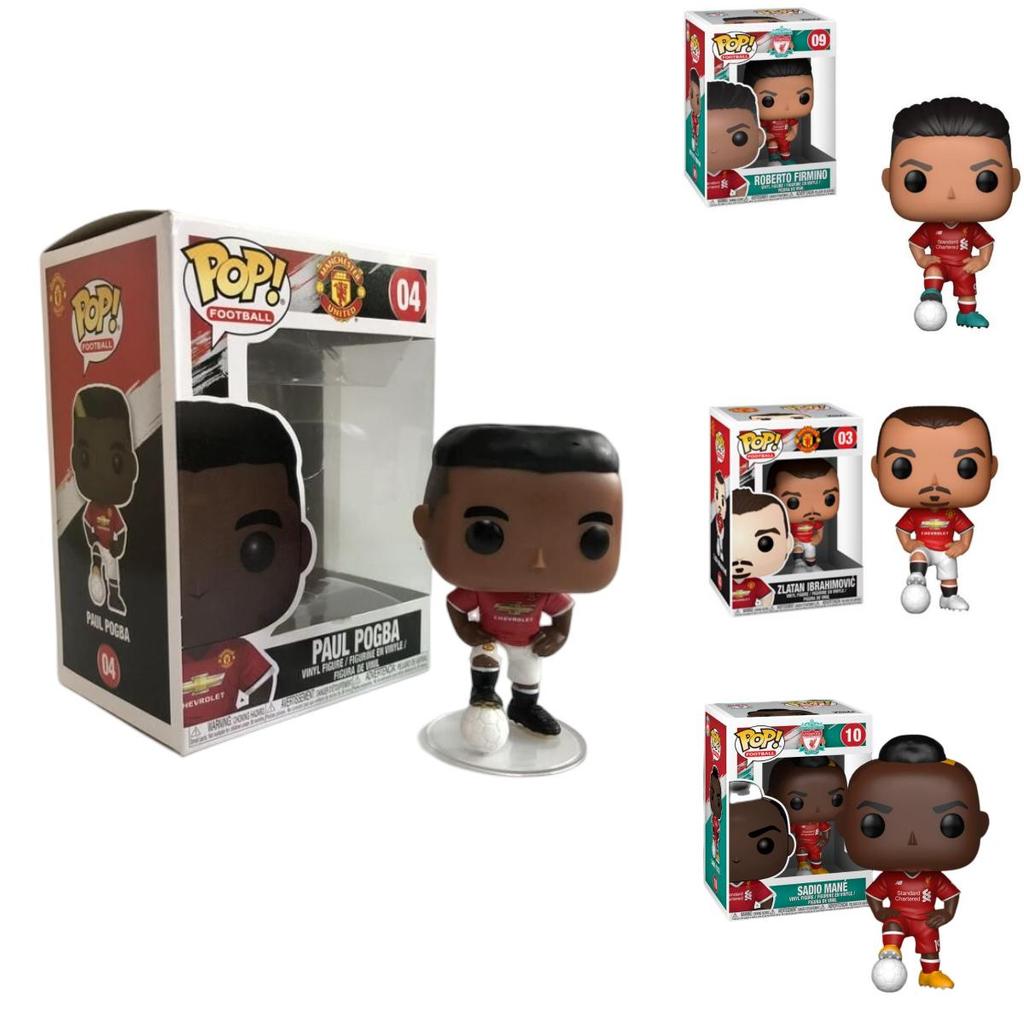 ดาวฟุตบอลที่น่ารักและแม่นยํา ของจิ๋ว Pogba Mane Salah Ibrahimovic