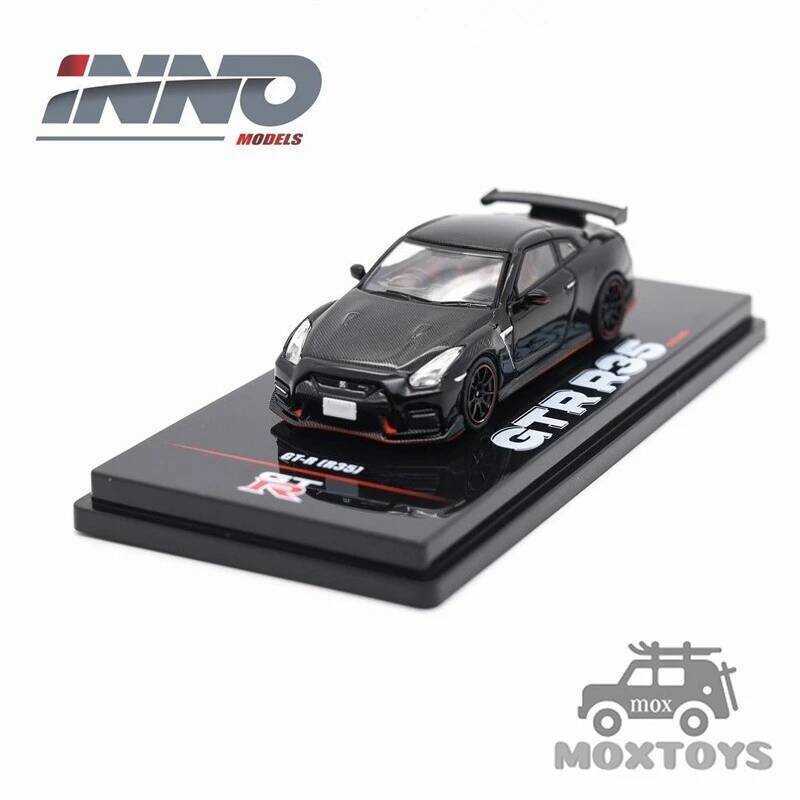 C Inno64 1:64 GTR R35 Black Diecast Model Car