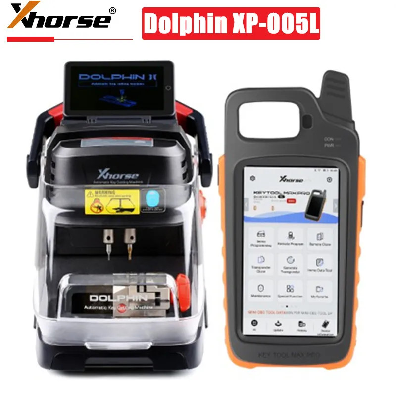 Xhorse Dolphin XP005L XP-005L Dolphin II Key Cutting Machine Plus VVDI Key Tool Max Pro With MINI O