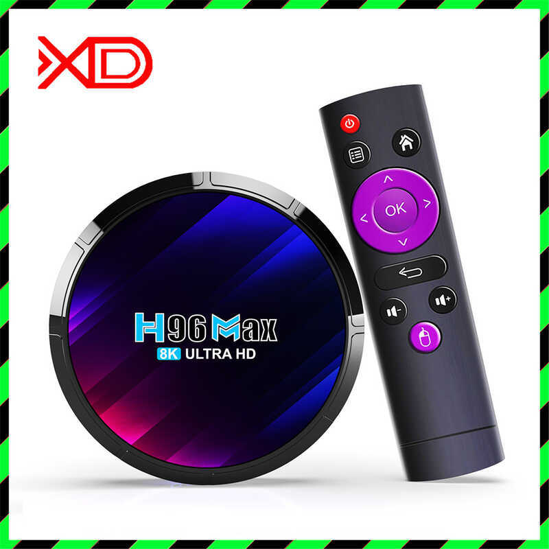 H96 MAX Set-Top box RK3528 13 tv box Dual wifi Bluetooth Network HD Playback