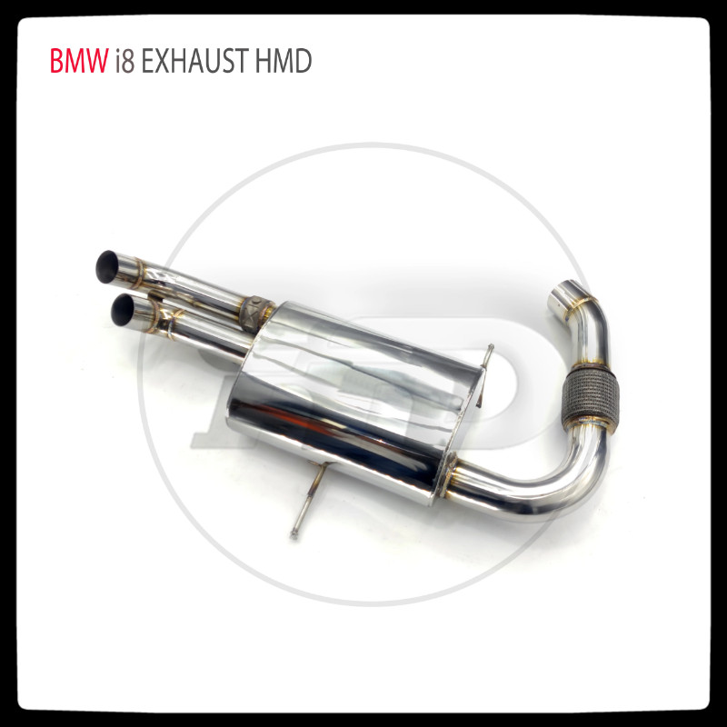 HMD Exhaust System Stainless Steel And Catback for BMW i8  Auto Replacement Modification Electronic