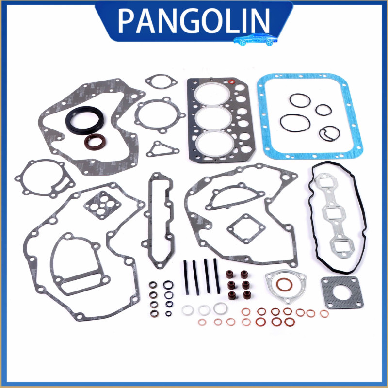 PANGOLIN Complete Engine Overhaul Gasket Kit for Mitsubishi S3L S3L2 S3L2E Peljob EB250 EB300 EB306