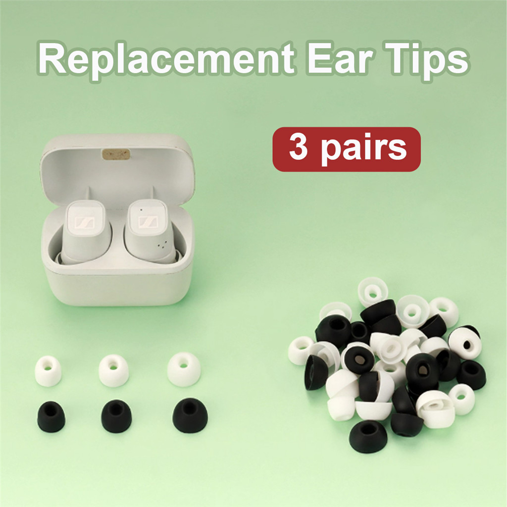 สําหรับ Sennheiser CX200TW1 / CX200TW1C-SPORT / CX400BT True Wireless / CX500BT เปลี่ยนเคล็ดลับหูนุ่