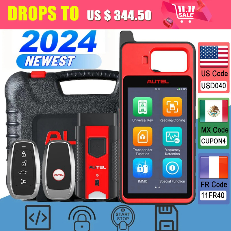 Autel MaxiIM KM100 Universal Key Generator Kit Fast Key Generation Tool Transponder Reading/ Writin