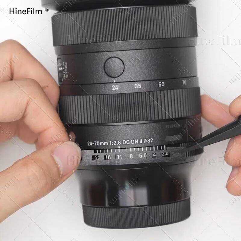 ▥ สําหรับsigma 24 70 ART Iiสติกเกอร์เลนส์ 24-70 F2.8 FE & ฝาครอบเลนส์สําหรับsigma 24-70Mmf2.8Dg