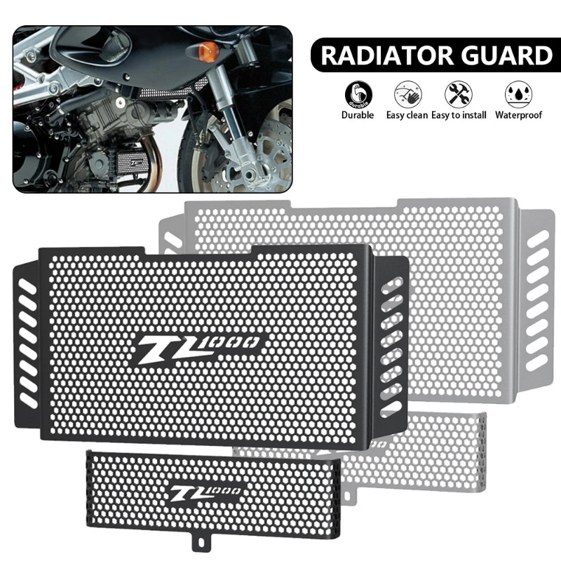 Motorcycle Radiator Grille Guard Protector Cover CNC Accessories FOR SUZUKI TL 1000S TL1000S TL 100
