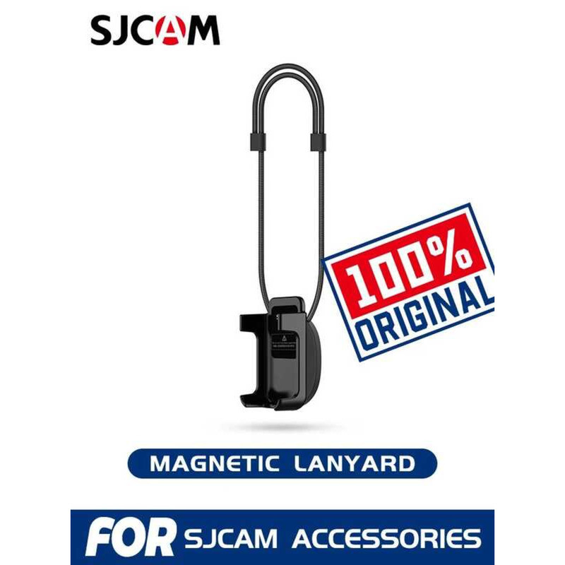 SJCAM สําหรับ C100/C110+/C200/C300 ic Lanyard ปรับคอสลิงแขวนประเภทแบบพกพาเชือก Action กล้องอุปกรณ์เส