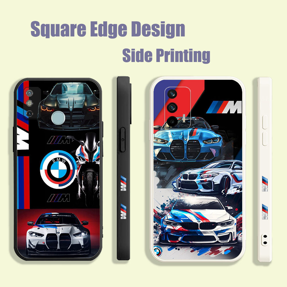ปลอกสําหรับ Huawei Y9 Y9 Prime Y6 Y6s Y6 Prime P40 Lite P30 Nova Y70 Bmw M4 Gt4 MSK12 เคสโทรศัพท์ขอบ