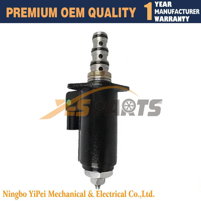 12V New YN35V00052F1 KDRDE5K-31/30C50-123-T Solenoid Valve for Kobelco SK200-8 SY205/215/235-8