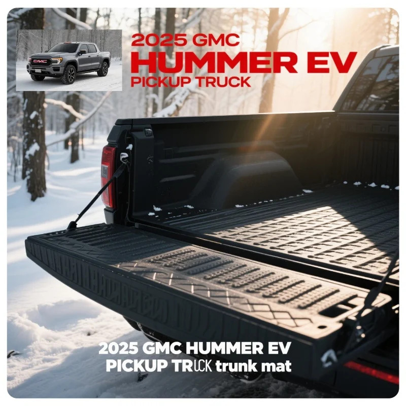 2025 GMC HUMMER EV PICKUP TRUCK trunk mat  HUMMER EV PICKUP Car Cargo Mat HUMMER EV PICKUP Cargo Li