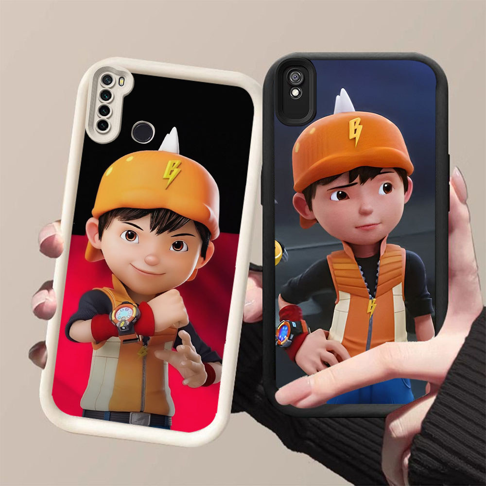 DJ-12 Bookiboys เคสซิลิโคนสีดําและสีขาวสําหรับ Redmi Note 6A 7 9T 9A Pro